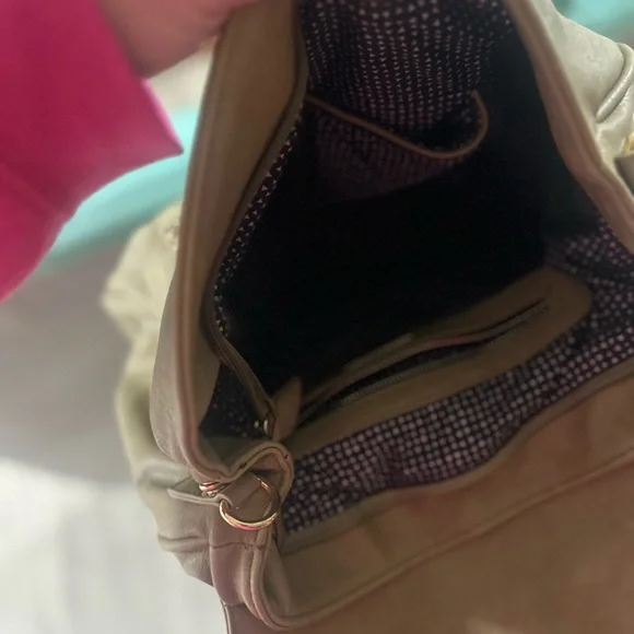 MMS Design Studio  Faux Leather Backpack Purse Convertible Top Handle Work Bag. - Picture 6 of 6